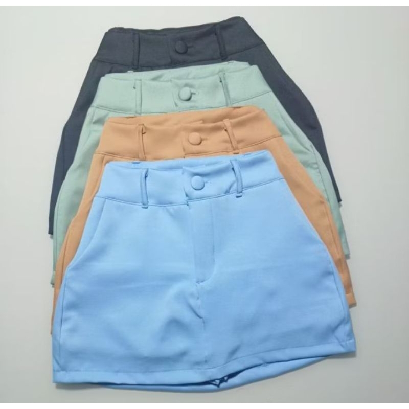 Short Saia Alfaiataria Feminina Moda em Oferta na Shopee