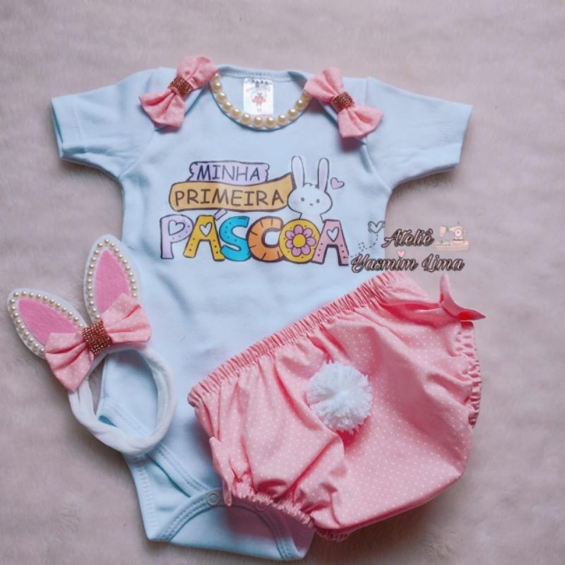 body minha primeira páscoa