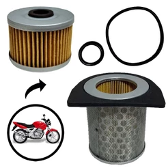 Filtro De Óleo + Filtro Ar Cbx 250 Twister 2000 a 2008