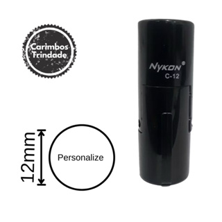 Carimbo para CARTÃO FIDELIDADE C12 NYKON AUTOMÁTICO em Oferta na Shopee