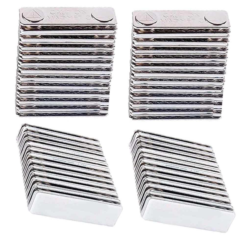 Ímãs para crachás, suportes magnéticos para crachás, conjunto de 40 em Oferta na Shopee