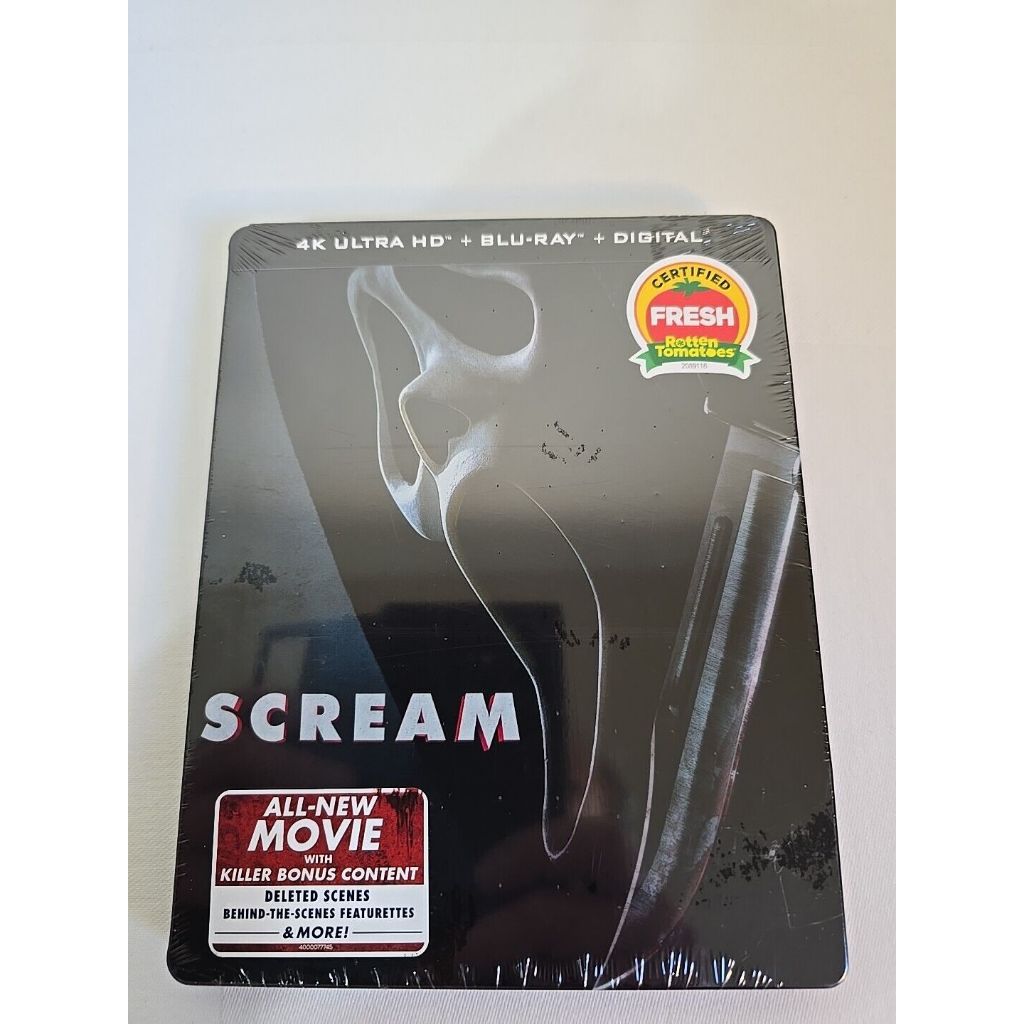 Blu Ray 4k  Steelbook  Pânico 5 (2022) - Lacrado 2 DISCOS