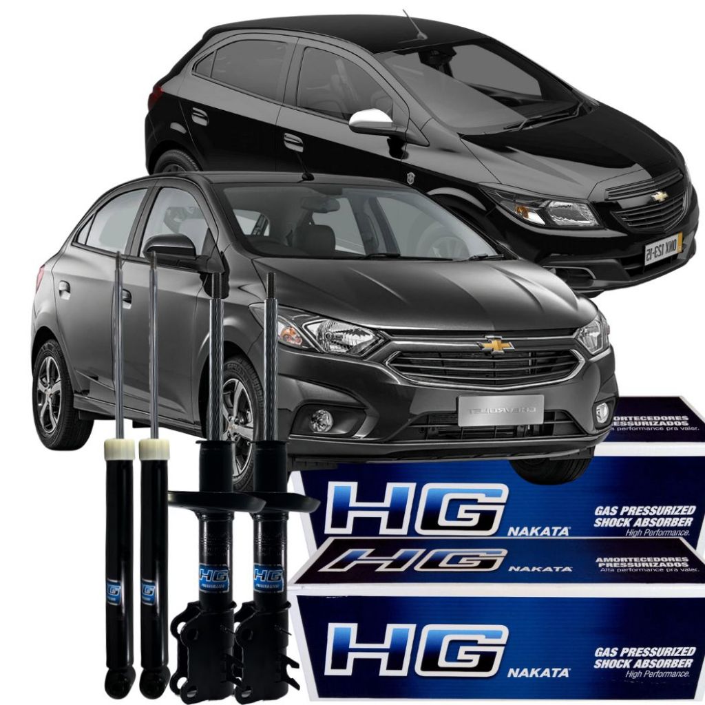 Kit Amortecedor Dianteiro Traseiro Onix Prisma Sonic