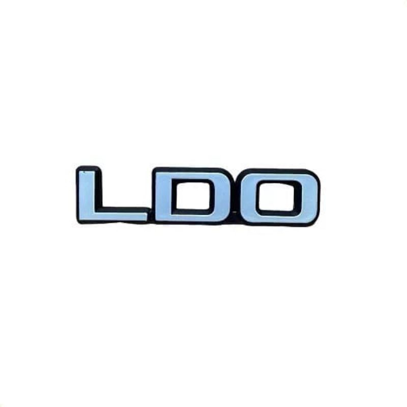 Emblema Ldo Cinza Fundo Preto Ford Corcel 2 1978/1984
