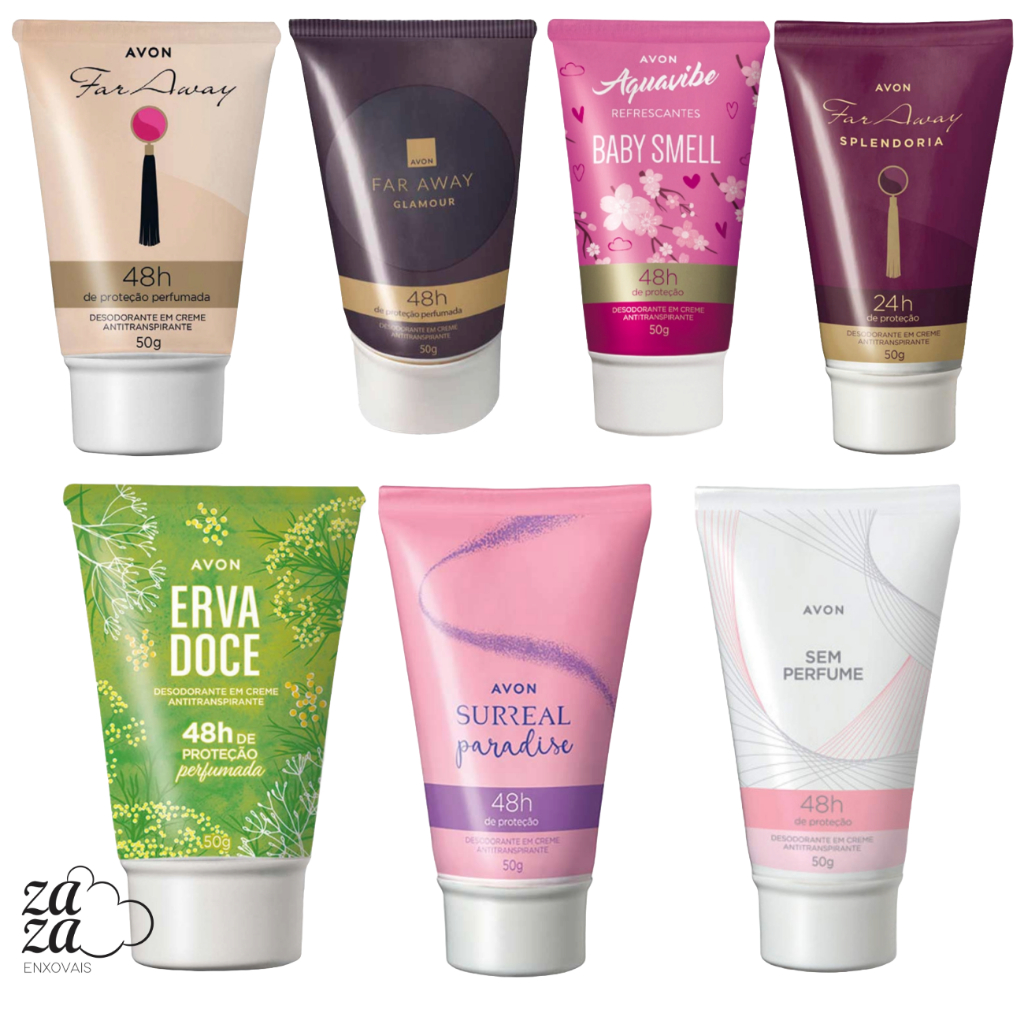 Desodorante em Creme Com Aplicador 50g AVON - Validade Longa em Oferta na Shopee