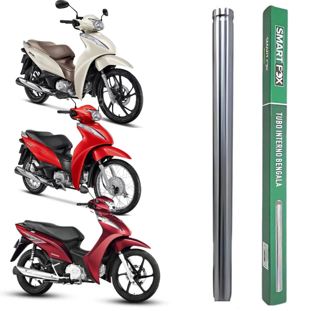 TUBO INTERNO BENGALA TELESCOPIO SMARTFOX SMART FOX HONDA BIZ 110 125 2006 À 2024