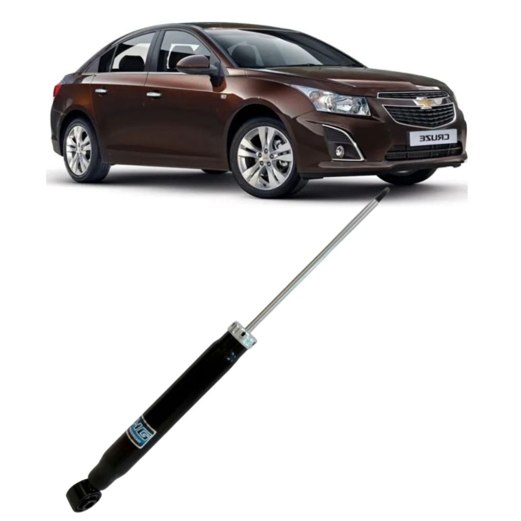 Par Amortecedor Traseiro Cruze 1.8 16v 2011 A 2016 em Oferta na Shopee