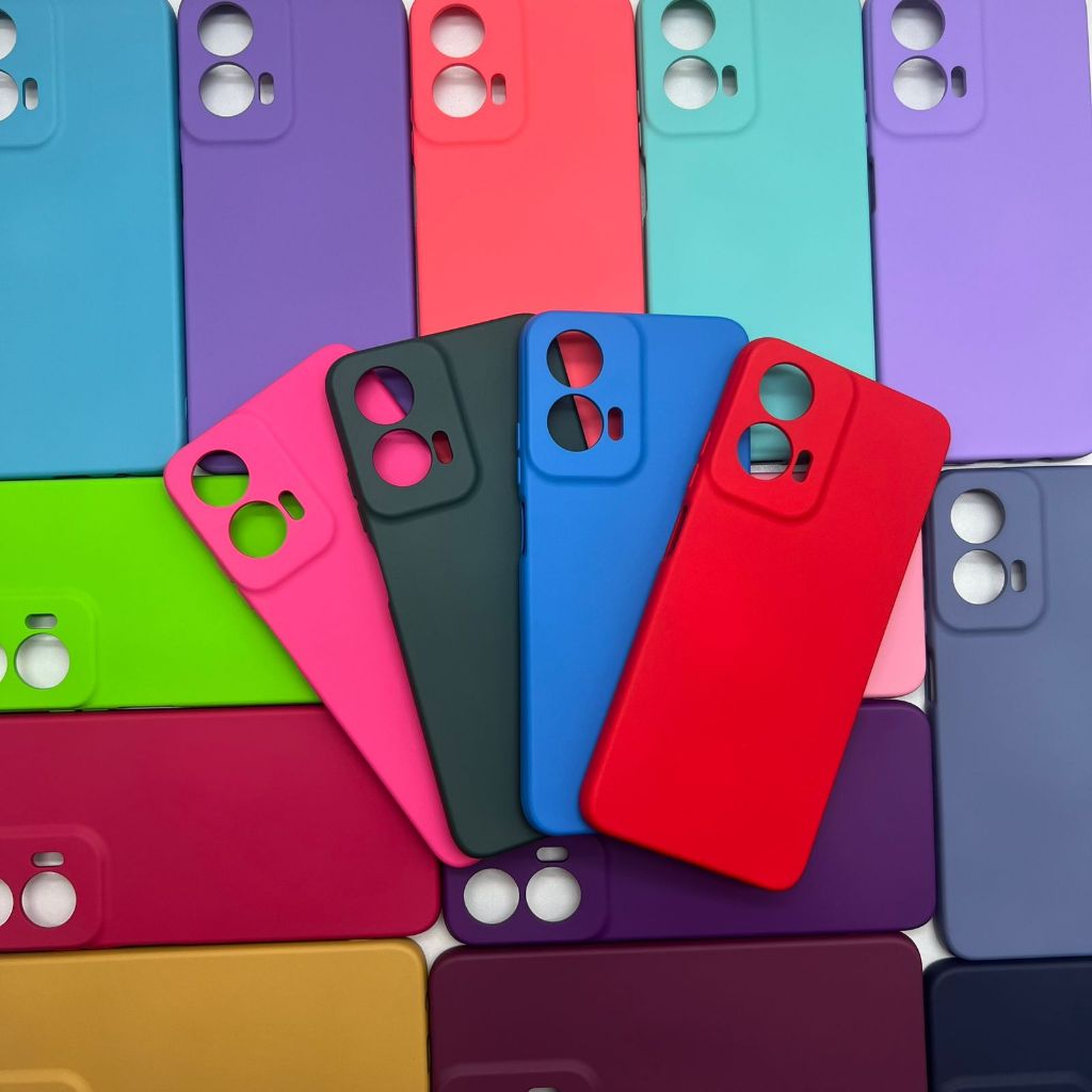 Capa Para Motorola Moto G35 - Capa + Pelicula 3D ou Só 1 Capinha Aveludada Case
