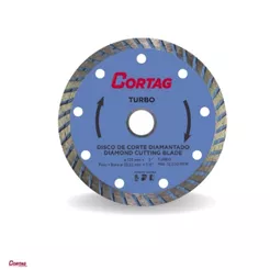 Disco De Corte Diamantado Turbo 125mm - Cortag