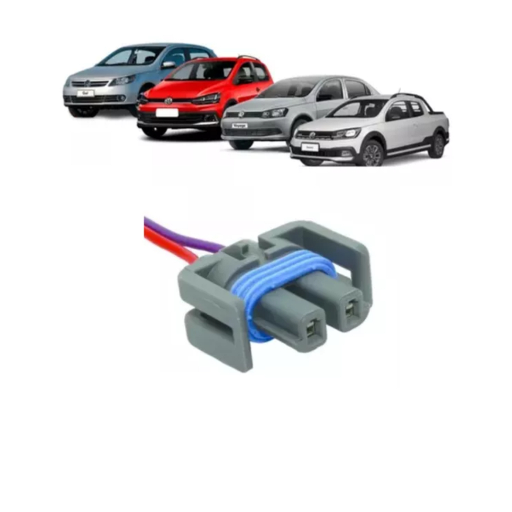 Plug Chicote Do Compressor Ar Condicionado Fox Gol G5 G6 G7