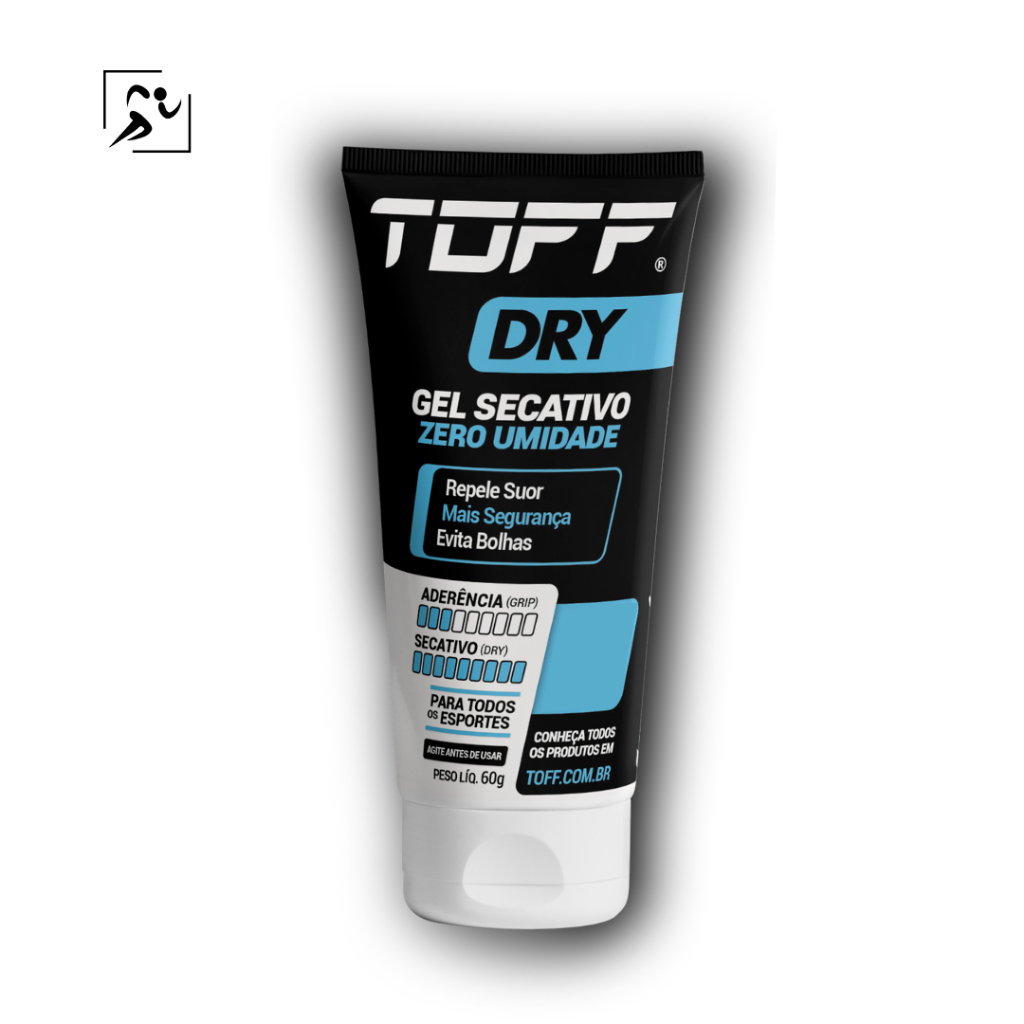 Gel Secativo para as Mãos Dry Toff Umidade Zero 60g