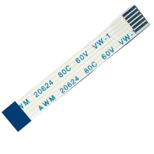 1 Cabo Flat 6 Vias Compatível Para Touchpad Notebook Dell Inspiron 14 2640