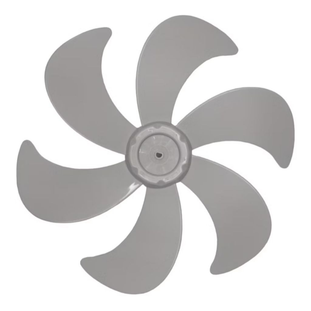 Hélice Para Ventilador Britânia 40cm 6 Pás Cinza BVT400 Mega Turbo 40 Six B400 Original