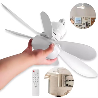 Ventilador de Teto 60w Luz Led 3 Tipos de Luz C/ Controle Remoto Ventilador C/ 6 Hélices Bivolt em Oferta na Shopee