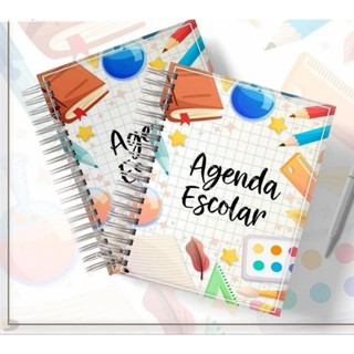 AGENDA ESCOLAR em Oferta na Shopee