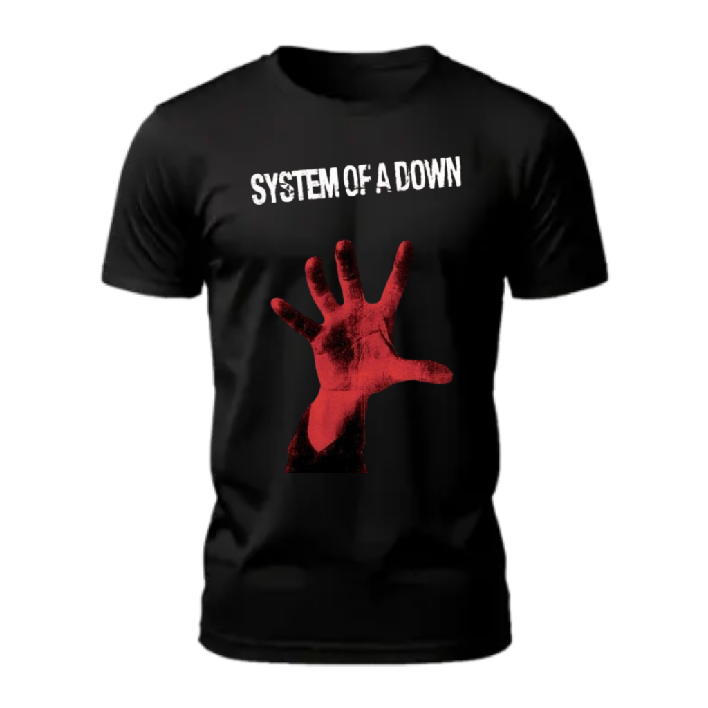 CAMISETA DE ALGODAO ROCK SOAD ENVIO IMEDIATO ESTAMPAS DIVERSAS UNISSEX BABYLOOK