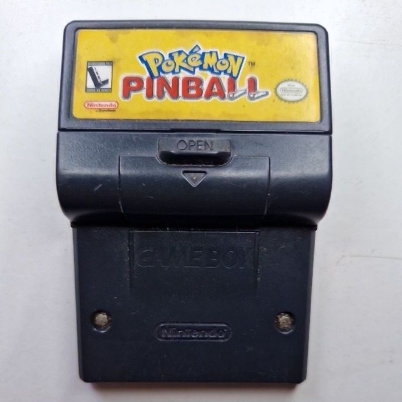 Pokémon Pinball Game Boy Color Nacional Completo Funcionando Nintendo Jogo