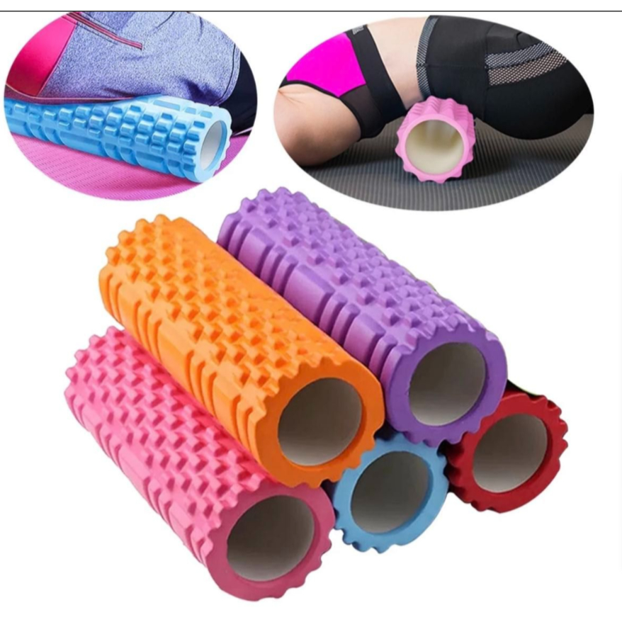 Imagem Rolo Massagem Foam Roller Liberação Miofascial Soltura Yoga