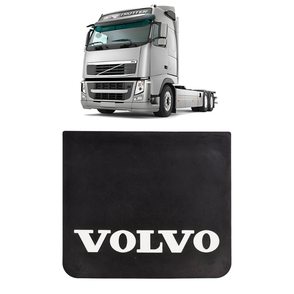 Aparabarro Lameiro Borracha Dianteira Compatível Volvo 44x40cm