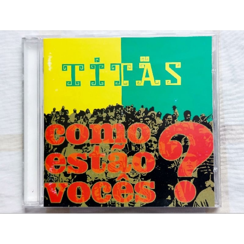 CD TITAS COMO ESTAO VOCES 2003 RARIDADE arnaldo antunes nando reis paulo miolos rock nacional