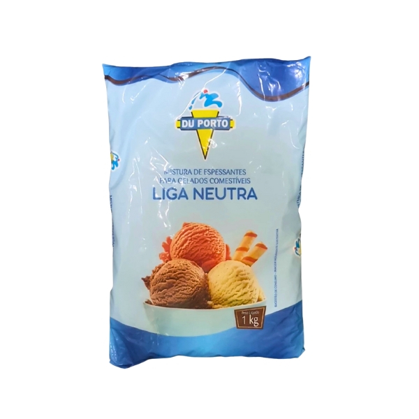 Liga Neutra 1kg Du Porto Estabilizante para Sorvetes, Picolés e Geladinhos em Oferta na Shopee