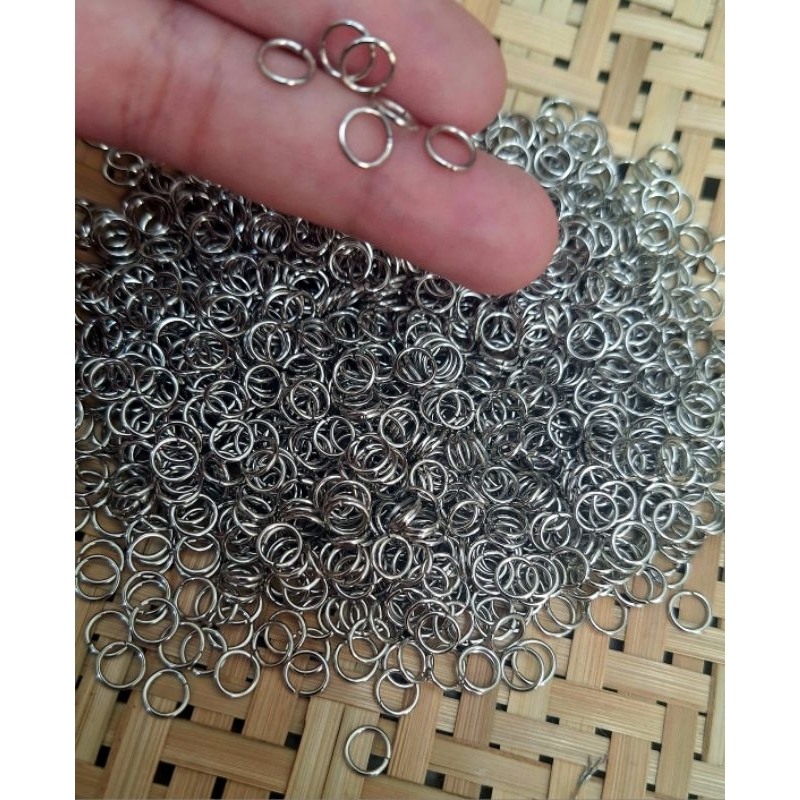 100 UND DE ARGOLINHAS PARA MONTAGENS EM GERAL 6MM
