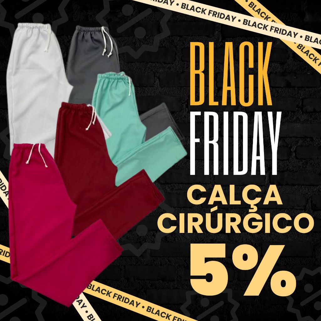 Calça de Pijama Cirúrgico Scrub Oxford