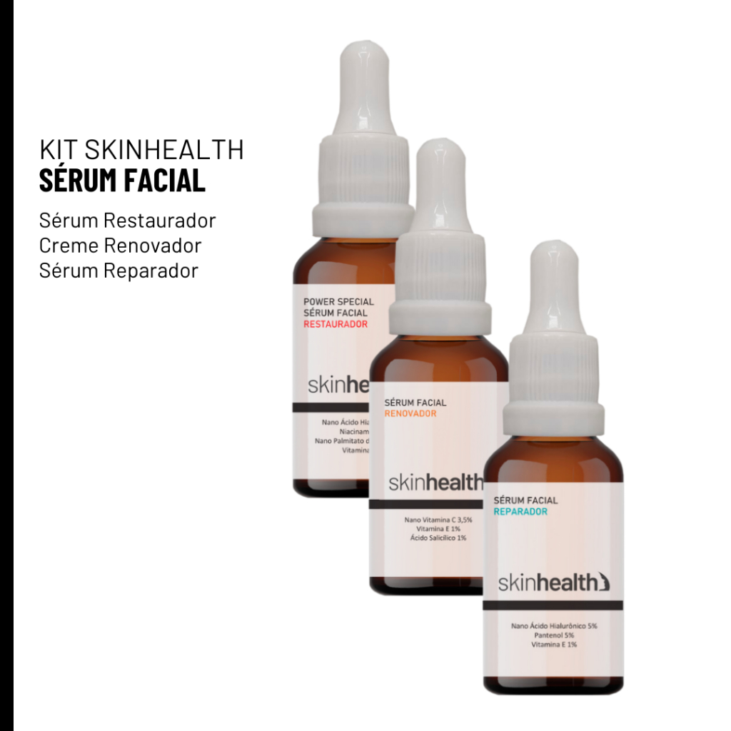 Kit Sérum Microagulhamento Contra Sinais da Idade Skinhealth