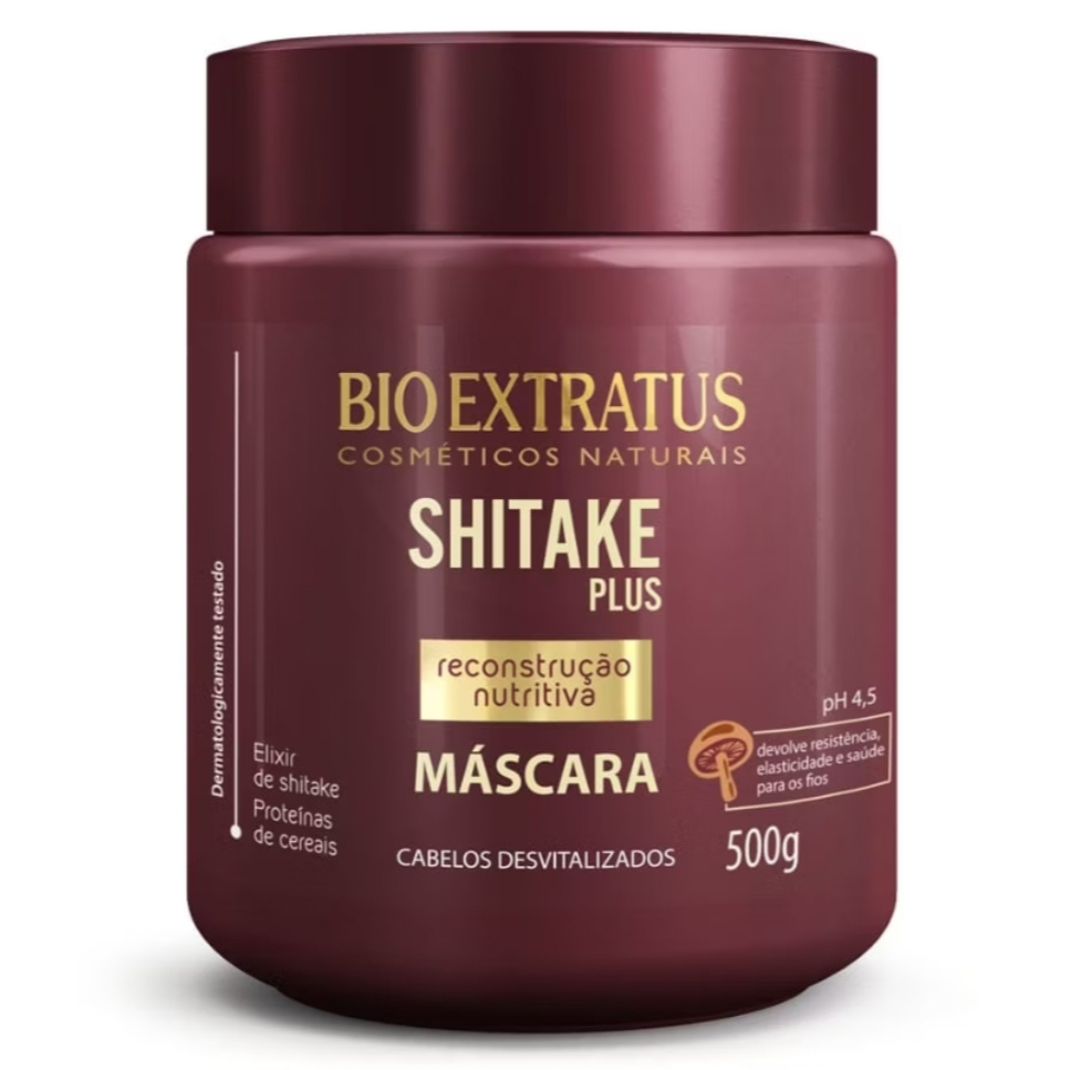 Bio Extratus Máscara Shitake - Nutrição 500g em Oferta na Shopee