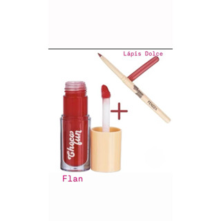 kit lápis mais gloss fenzza linha choco fun em Oferta na Shopee