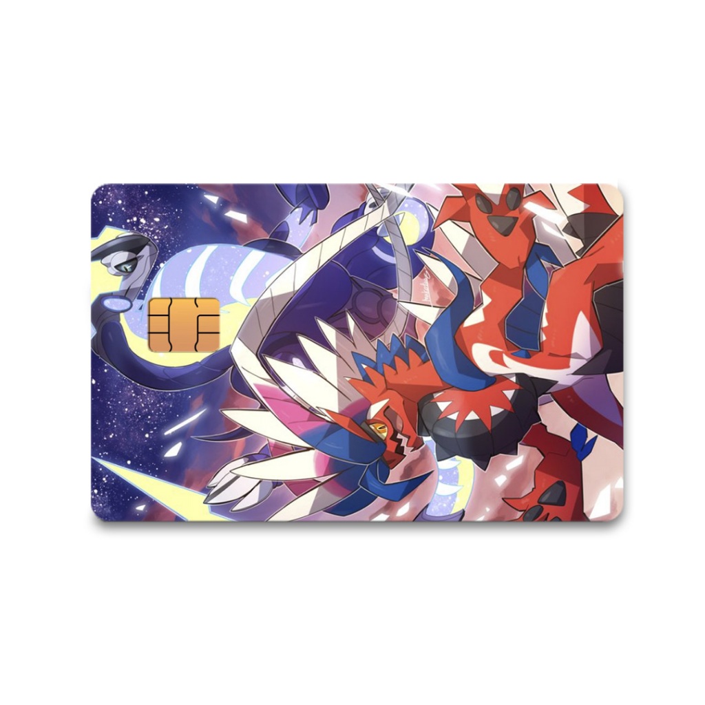 Adesivo para Cartão de Crédito e Débito Película para cartão Skin Card Pokemons