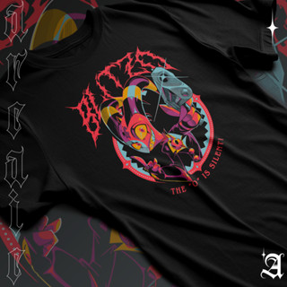 Camiseta Basica Algodao Helluva Boss Blitzo Buckzo The "o" Is Silent! Fundador Da IMP Diabrete Tee Unissex em Oferta na Shopee