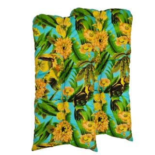 2 Almofadas Lindas Estampas 95x45 Ideais Para assentos De Vime Bambu Junco e Madeiras em Oferta na Shopee