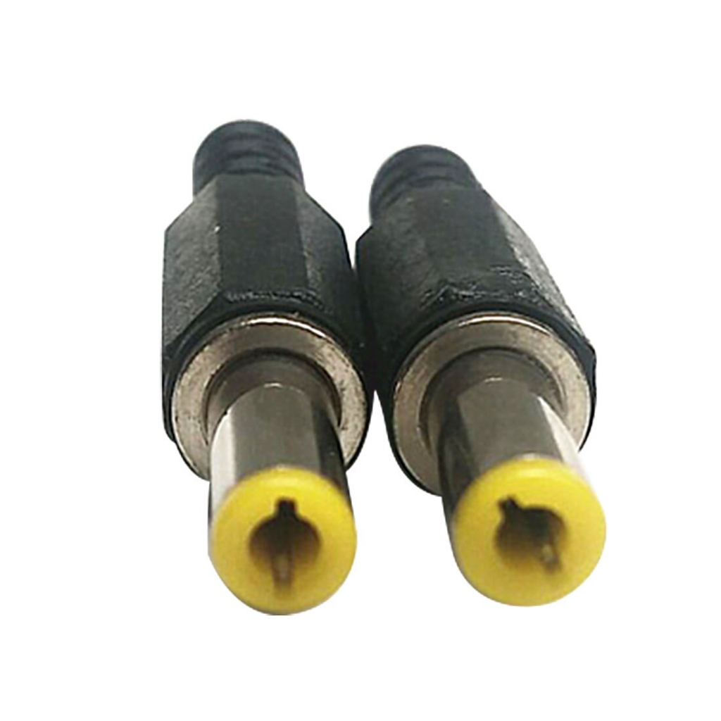 Conector Plug P4 5.5x2.5mm Macho para Reparo De Fontes em Oferta na Shopee