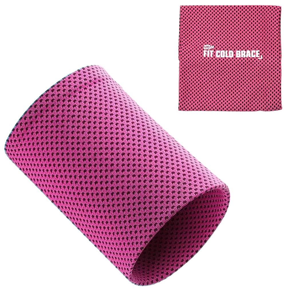 Braçadeira Resfriamento Munhequeira Absorção Suor - 1 Par