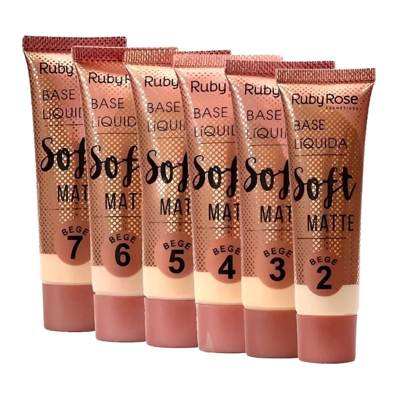 Base Liquida Facial Solft Matte bege  Ruby Rose — imagem 1