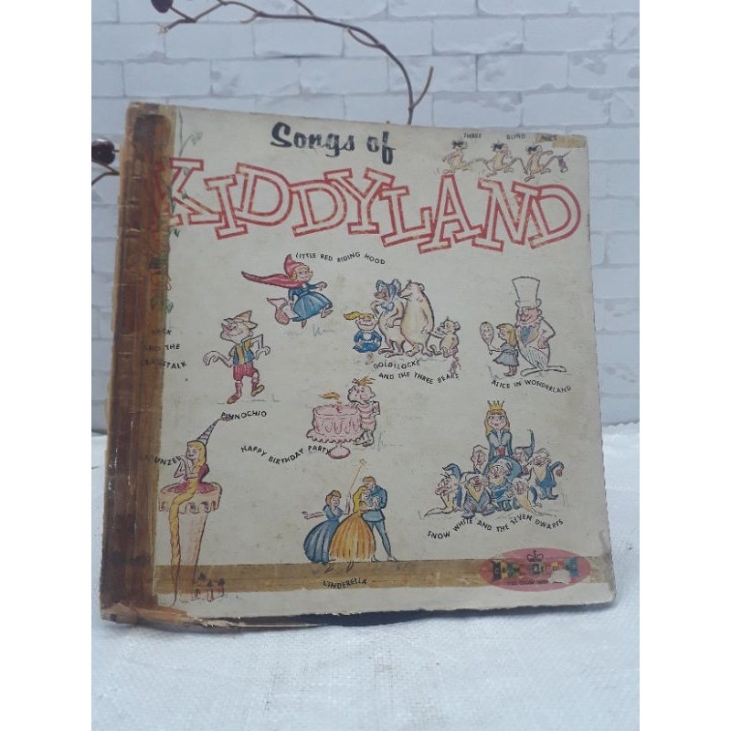 Disco de vinil Songs of Kiddyland ( em inglês )