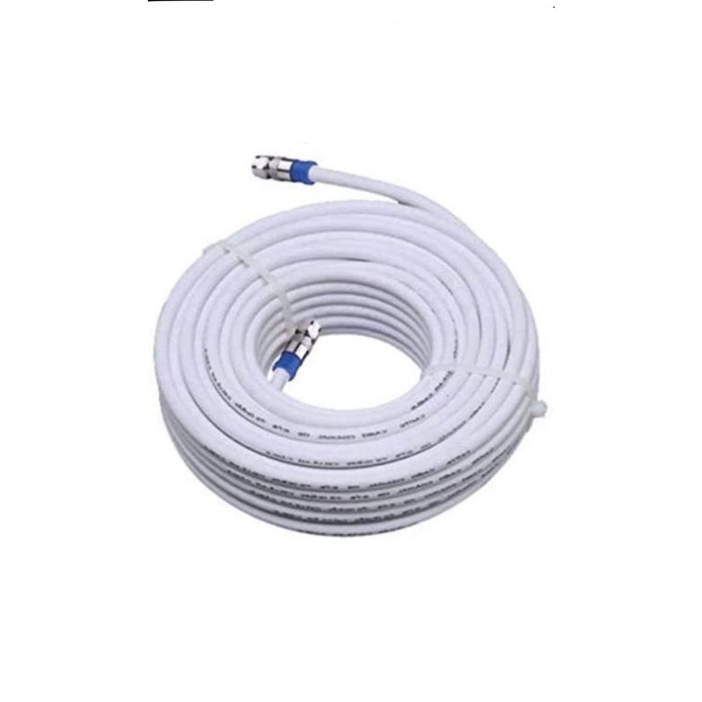 Cabo de Antena Coaxial RG6 Para TV Digital, TV assinatura com Conectores varios tamanhos