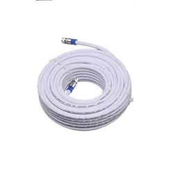 Cabo de Antena Coaxial RG6 Para TV Digital, TV assinatura com Conectores varios tamanhos