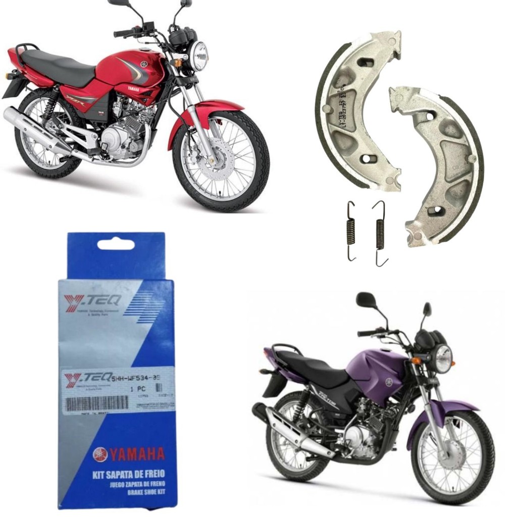 PATIM LONA SAPATA FREIO Y-TEQ YBR FACTOR 125 2009 2010 2011 2012 2013 2014 2015 2016