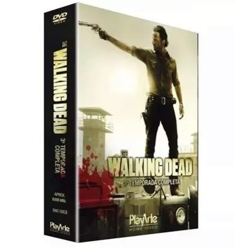 Box 5 Dvd´s - The Walking Dead - 3ª Temporada Completa