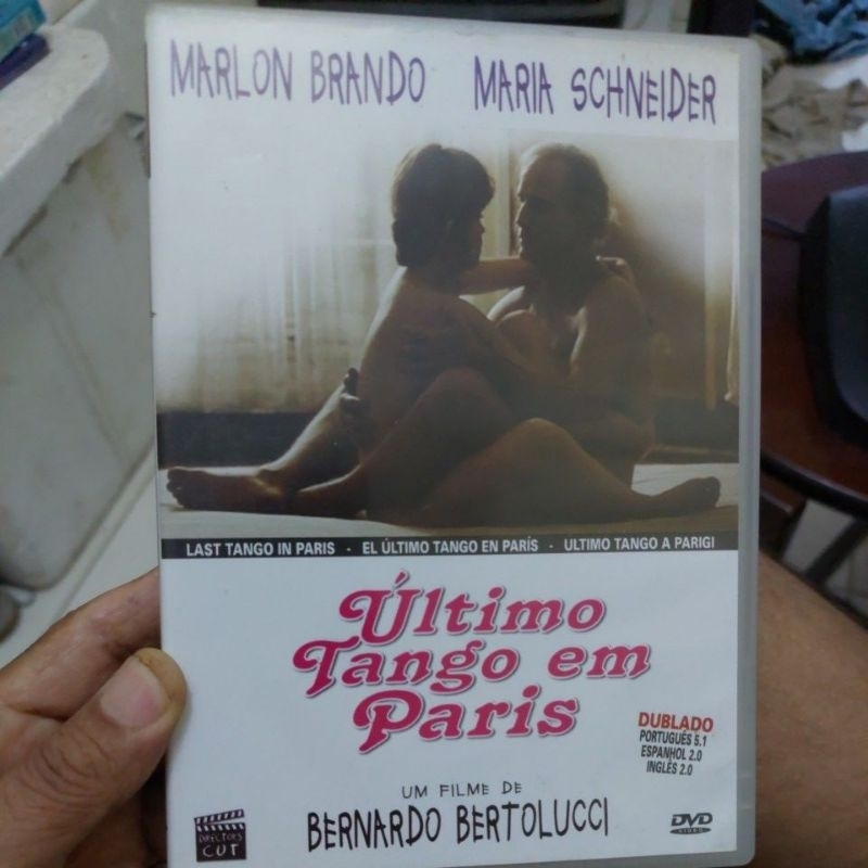 O ÚLTIMO TANGO EM PARIS DVD USADO DUBLADO