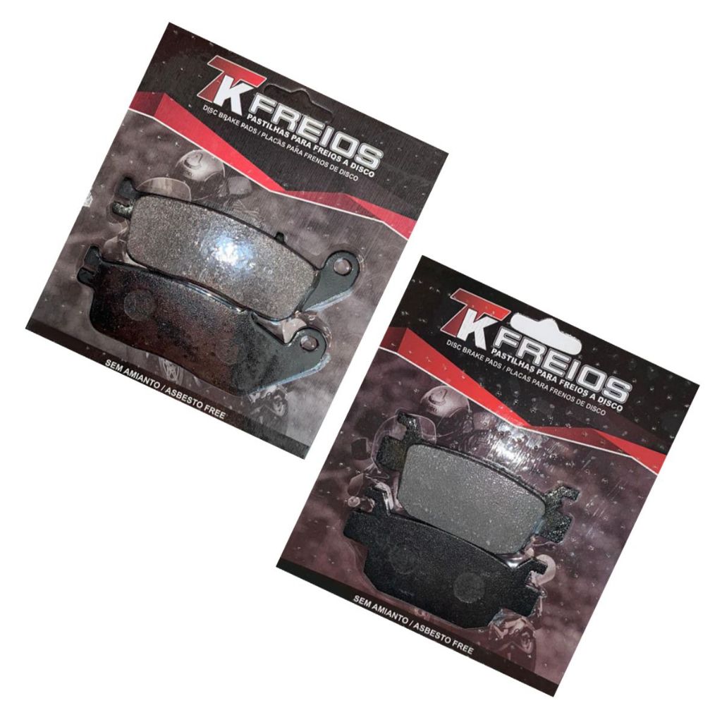 KIT PASTILHA DE FREIO HONDA SH 150 i / DLX ANO 2017 2018 2019 2020 2021 TK