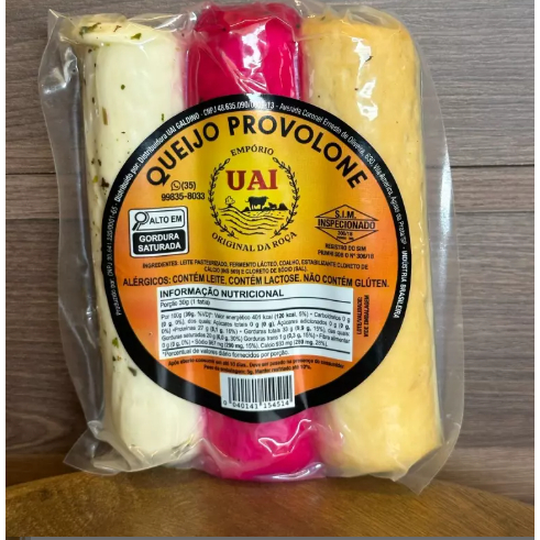 Kit Provoleto - Provolone - Provolone Condimentado e Reino Aprox: 400grs