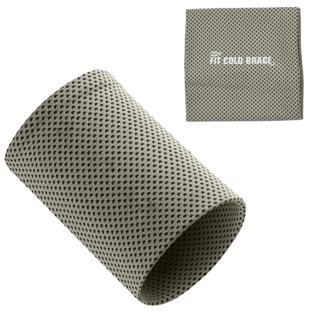 Braçadeira Resfriamento Munhequeira Absorção Suor - 1 Par