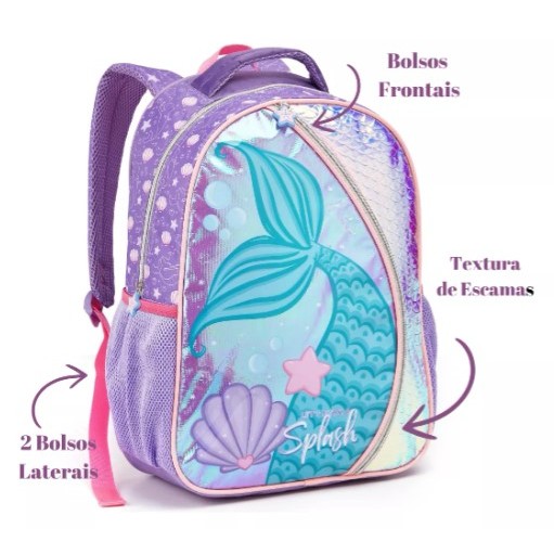 mochila feminina grande gato unicórnio  princesa lindos modelos lançamento escolar passeio em Oferta na Shopee