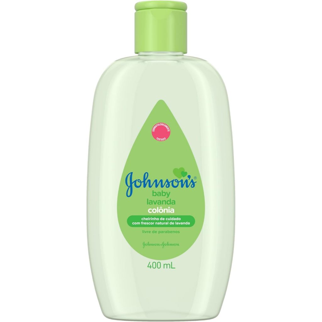Johnson's Baby Colônia Refrescante Lavanda Para Bebês 400ml