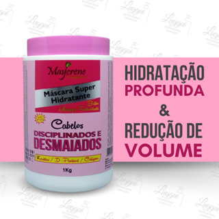 Máscara Desmaiados e Disciplinados Maycrene 1KG - HIDRANTE CAPILAR E REDUÇÃO DE VOLUME em Oferta na Shopee