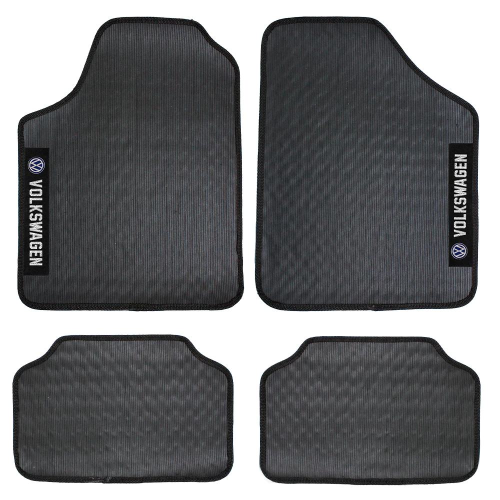 TAPETE AUTOMOTIVO UNIVERSAL EMBORRACHADO OU CARPETE COM LOGO DA FABRICANTE FIAT CHEVROLET FORD PEUGEOT RENAULT