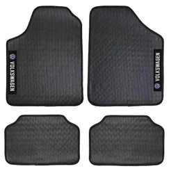 TAPETE AUTOMOTIVO UNIVERSAL EMBORRACHADO OU CARPETE COM LOGO DA FABRICANTE FIAT CHEVROLET FORD PEUGEOT RENAULT